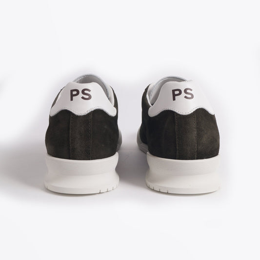 - Suede 'Achirus' Sneakers - Olive Green