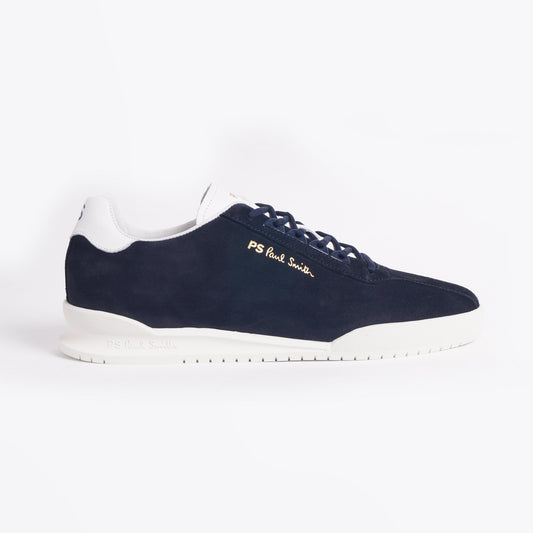 - Suede 'Achirus' Sneakers - Dark Navy