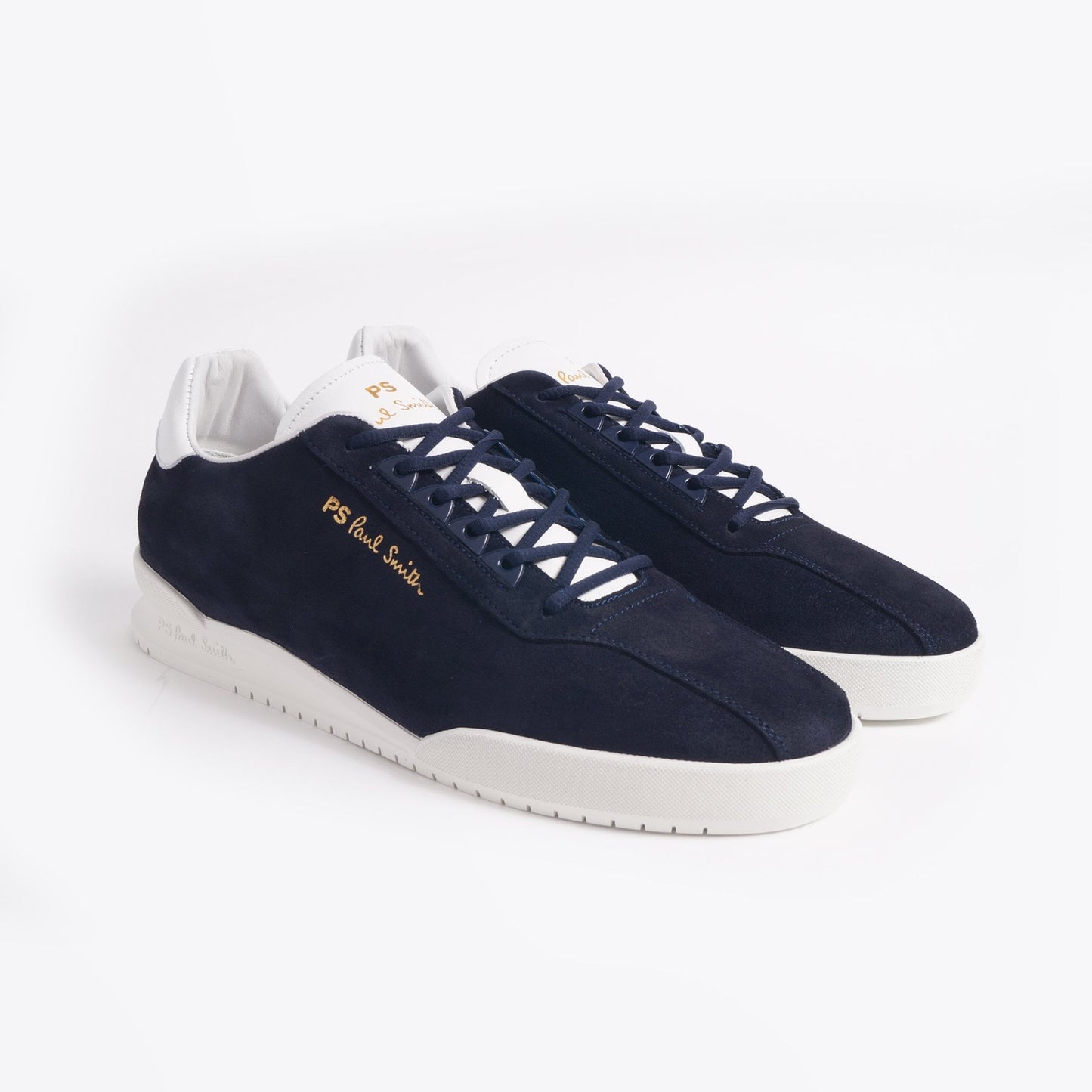 - Suede 'Achirus' Sneakers - Dark Navy
