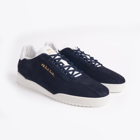 - Suede 'Achirus' Sneakers - Dark Navy