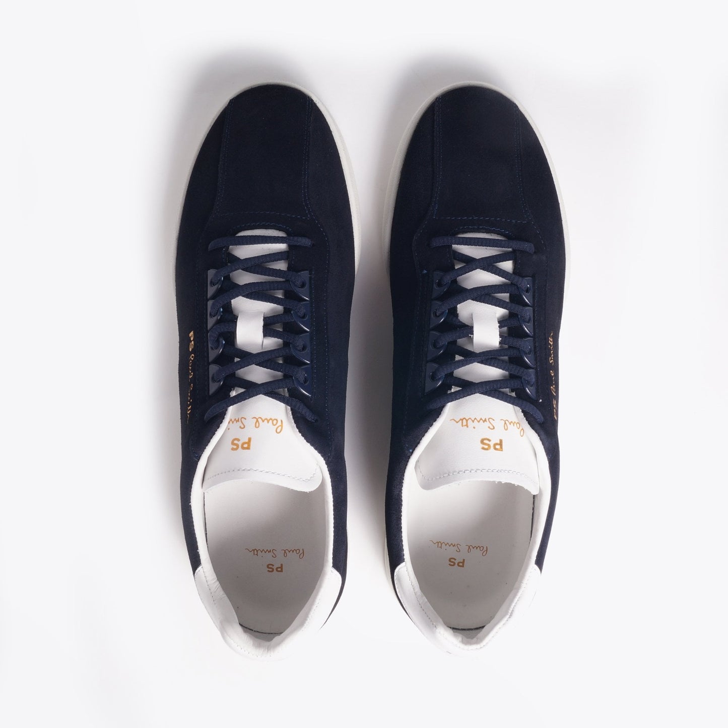 - Suede 'Achirus' Sneakers - Dark Navy