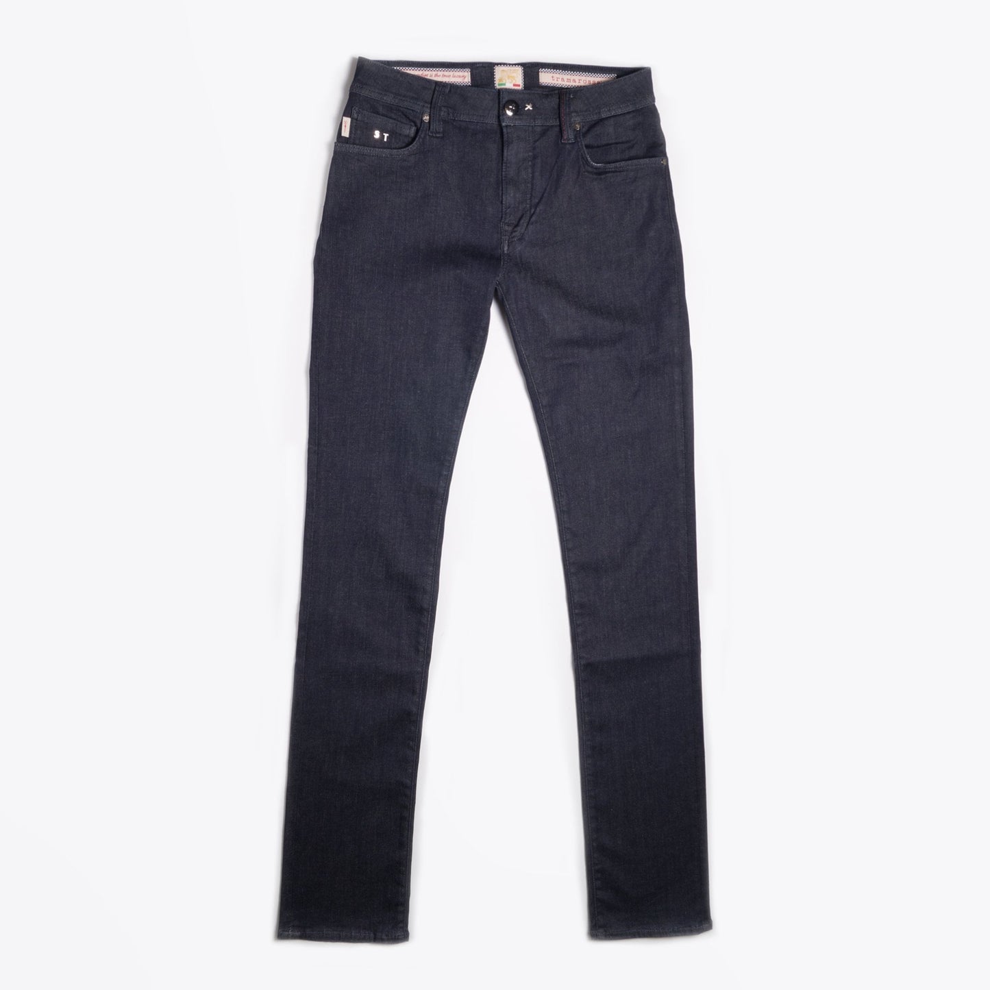 Leonardo Slim Denim Jeans - Navy