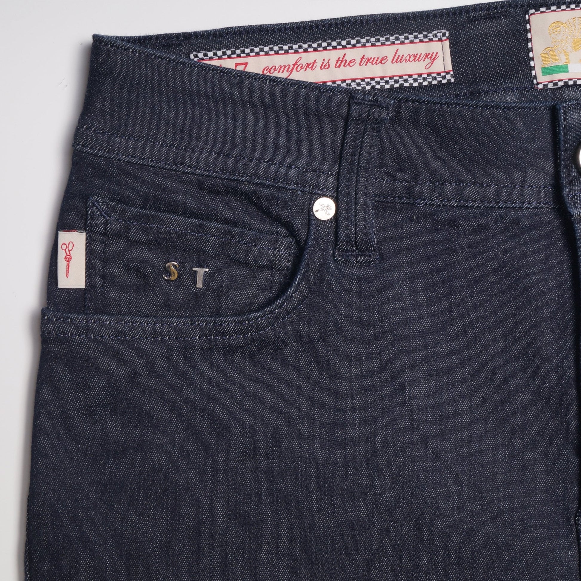 Tramarossa Leonardo Slim Denim Jeans - Navy
