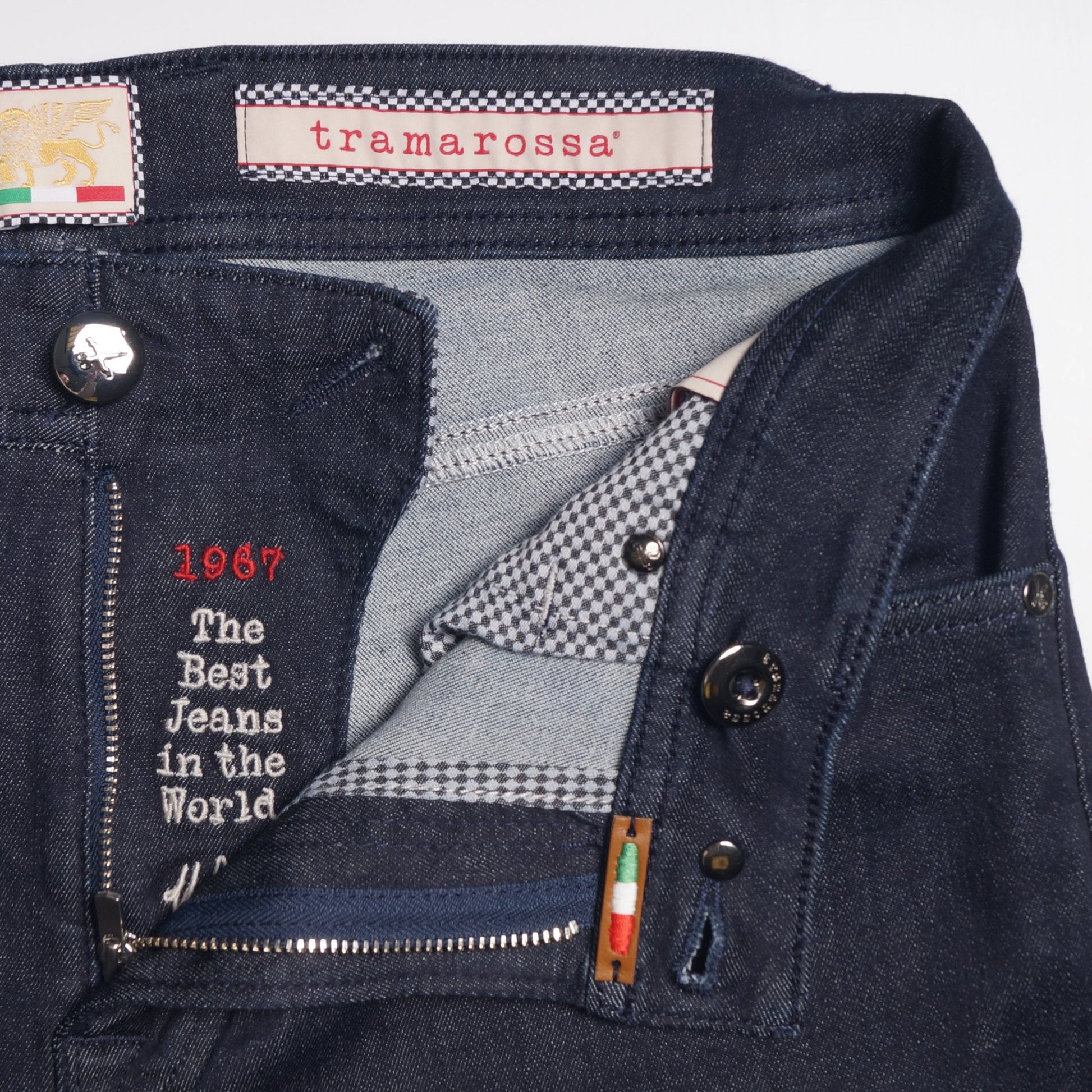 Tramarossa Leonardo Slim Denim Jeans - Navy