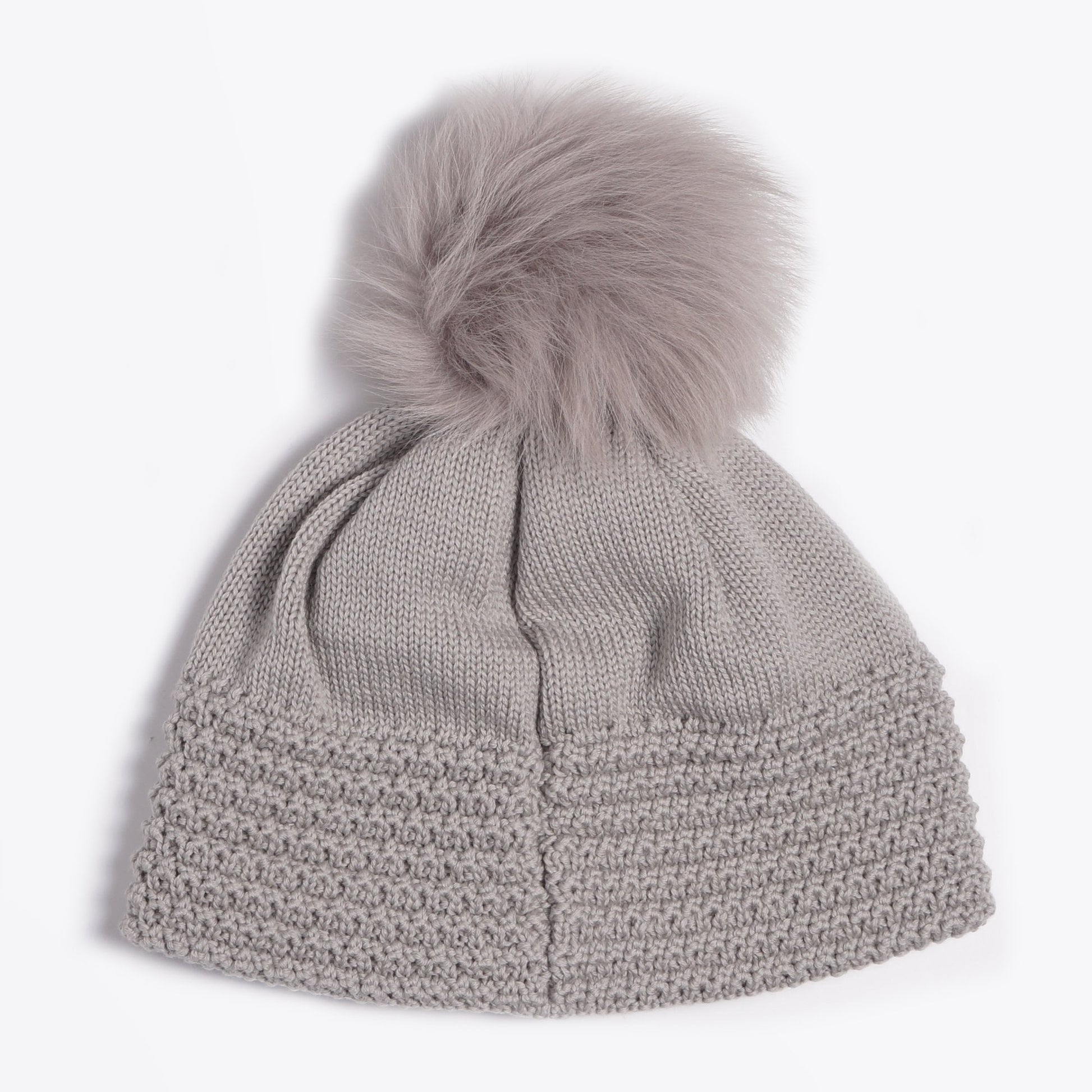 Parajumpers Ivy - Wool Knit Hat - Silver Grey