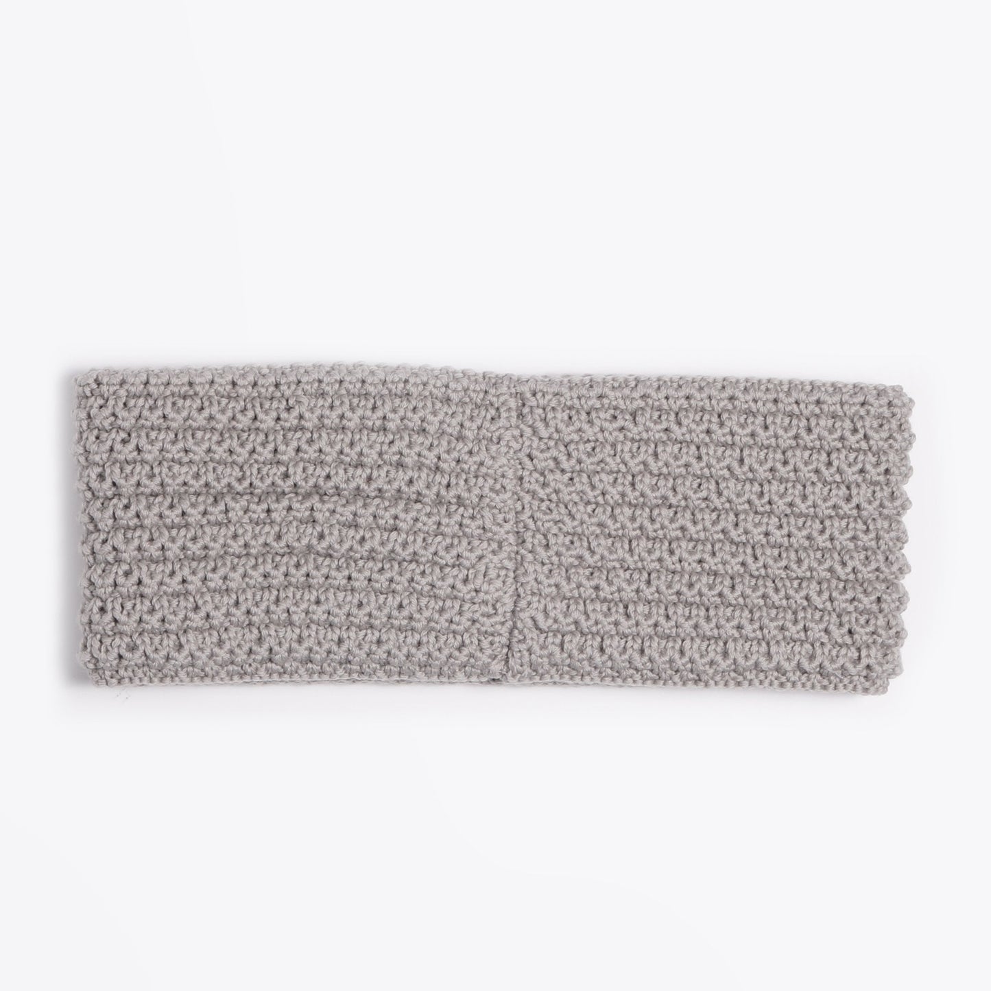 - Ivy - Wool Knit Band - Silver Grey