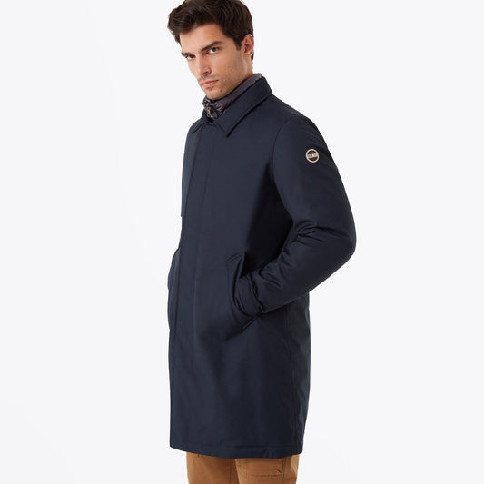 - Coat With Vest - Navy Blue