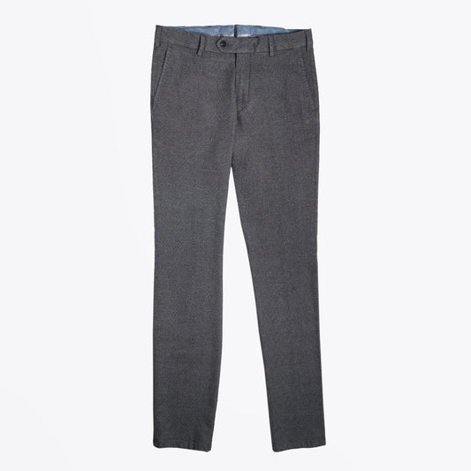 Lupus - Slim Checked Chinos - Grey