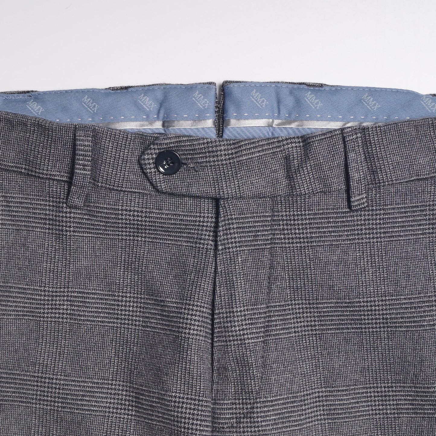 Lupus - Slim Checked Chinos - Grey