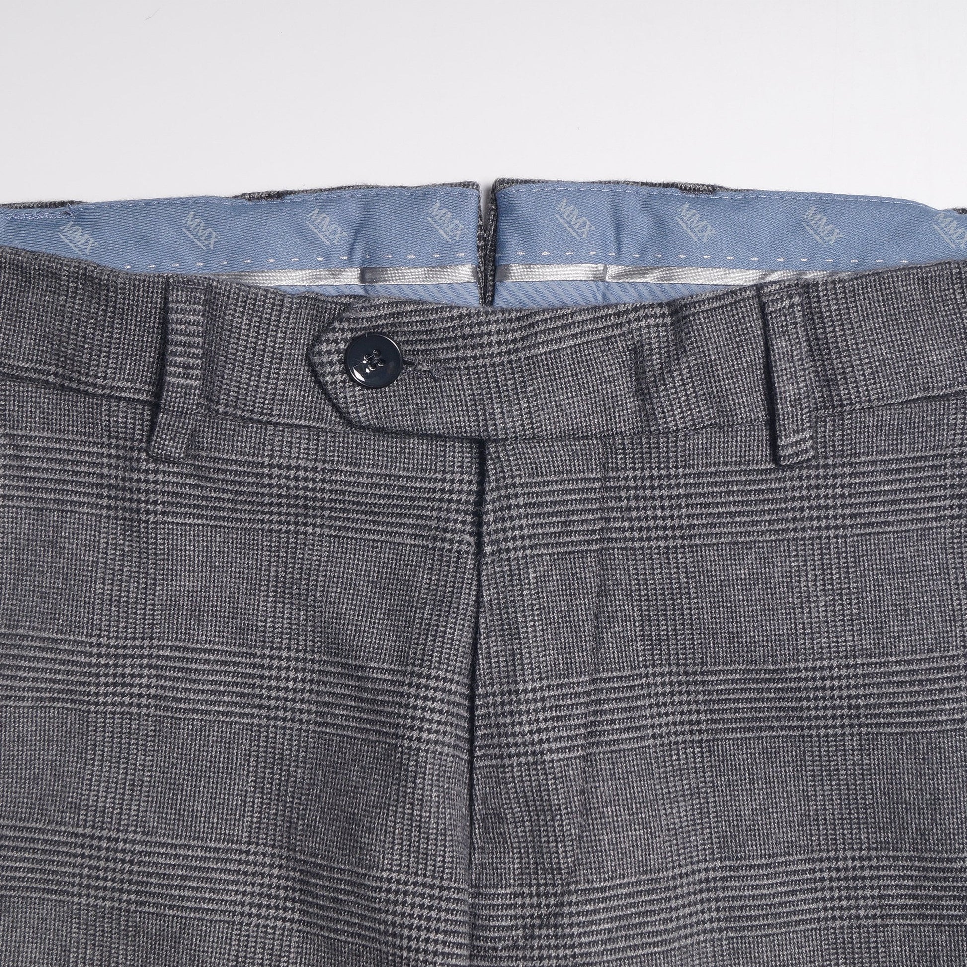MMX Lupus - Slim Checked Chinos - Grey