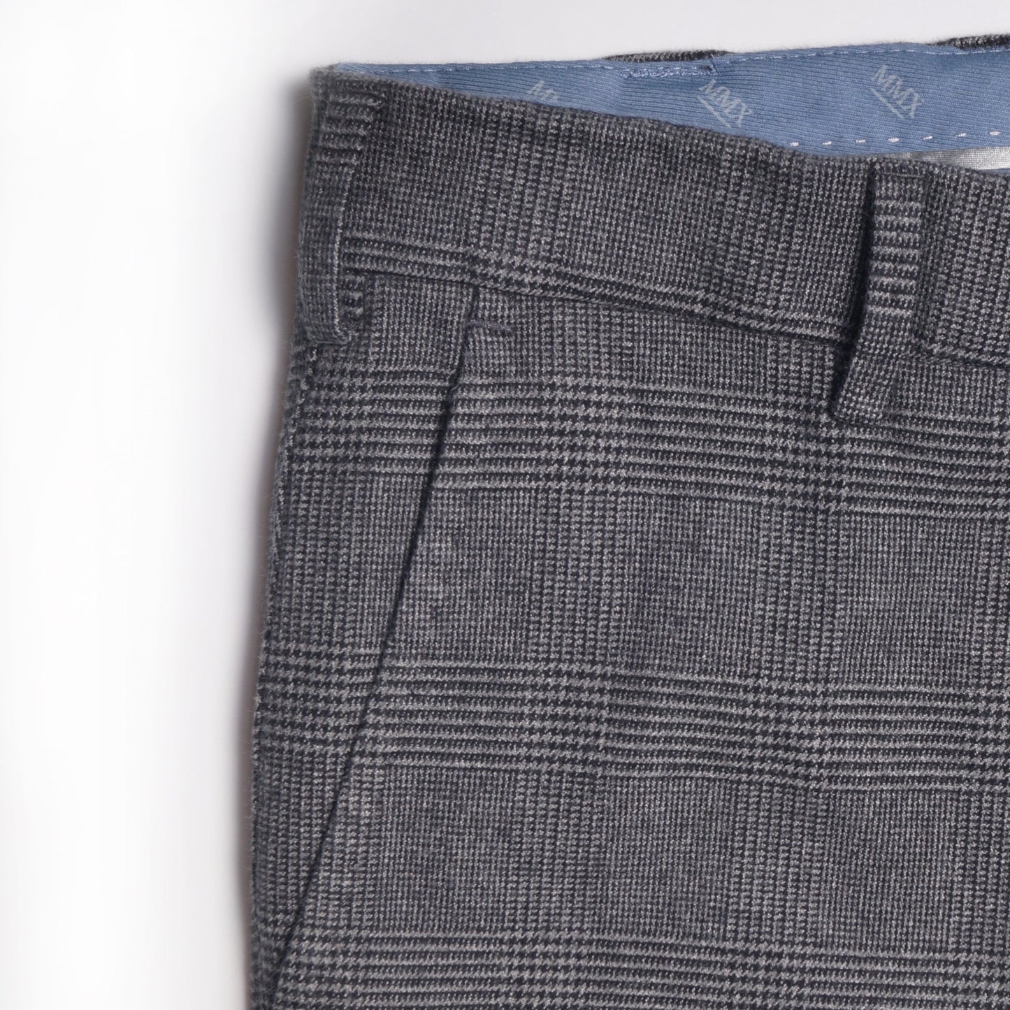 Lupus - Slim Checked Chinos - Grey