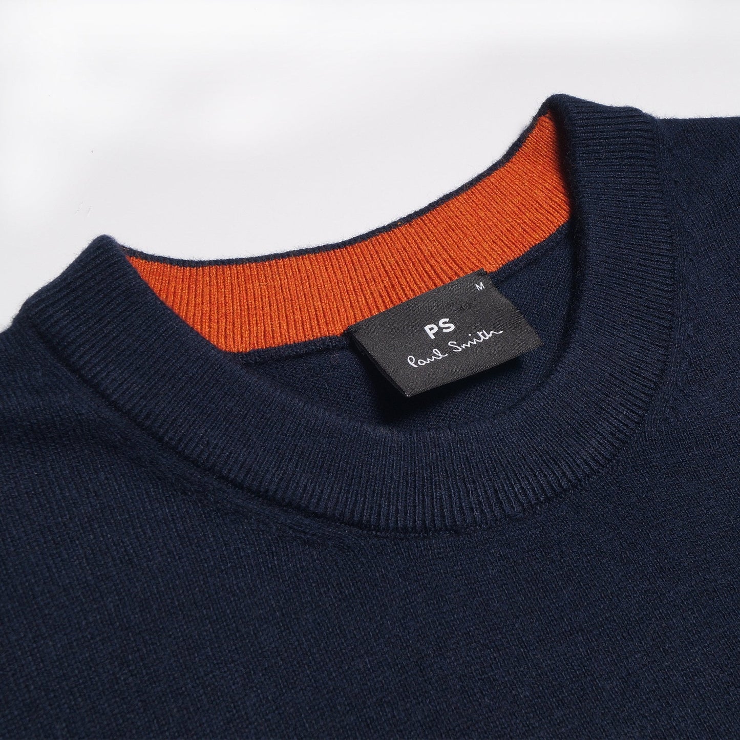 - Cotton-Blend Zebra Logo Sweater - Navy