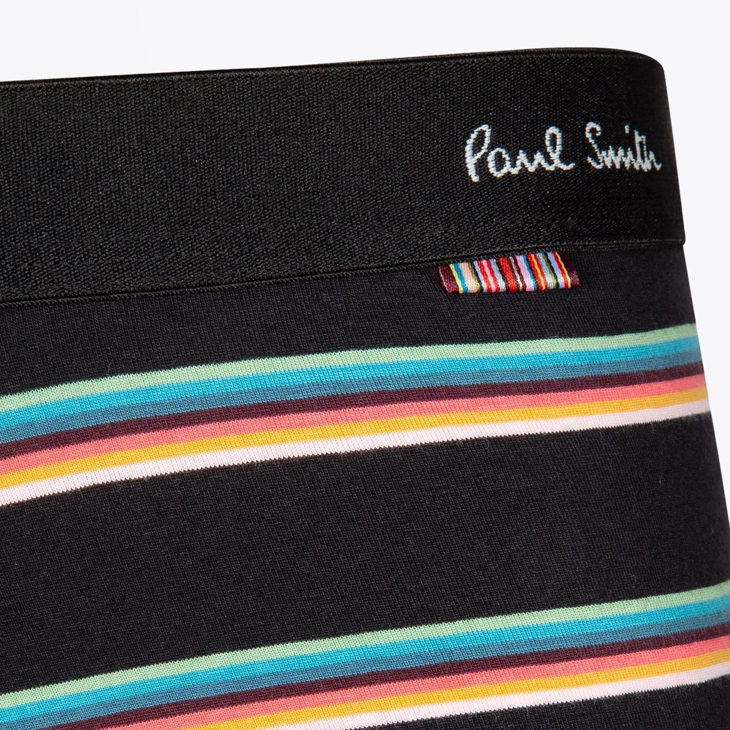 - Striped Boxer Briefs - Black