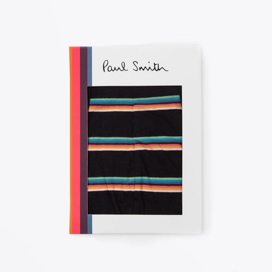 - Striped Boxer Briefs - Black