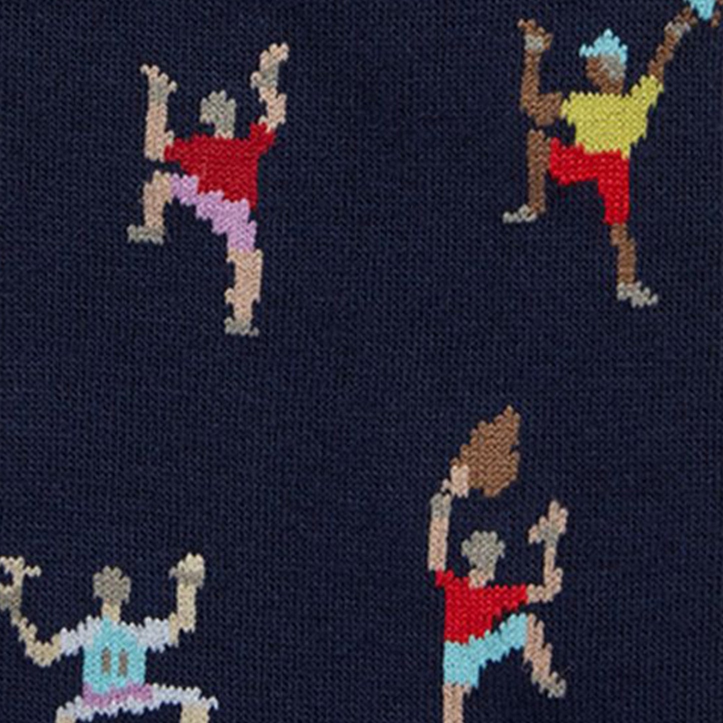 - Climber Pattern Socks - Navy