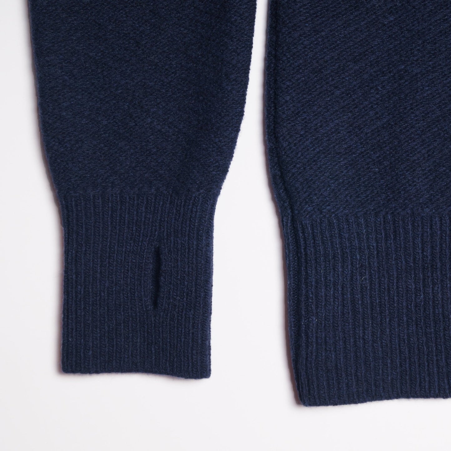 - Half-Zip Sweater - Navy