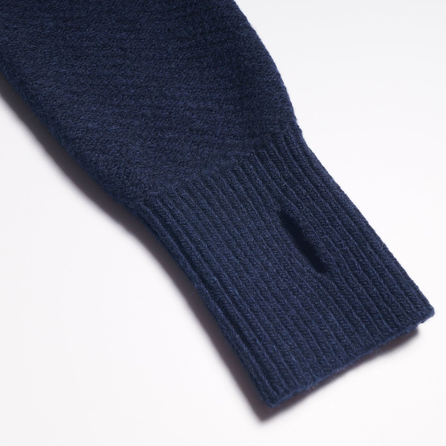 - Half-Zip Sweater - Navy