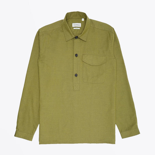 - Dock Popover Shirt - Olive Green