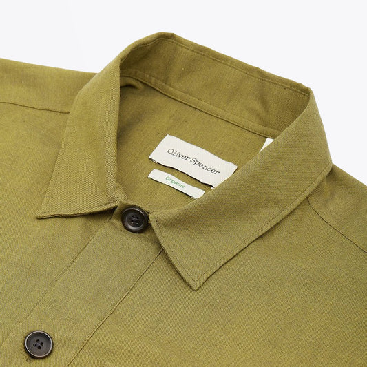 - Dock Popover Shirt - Olive Green