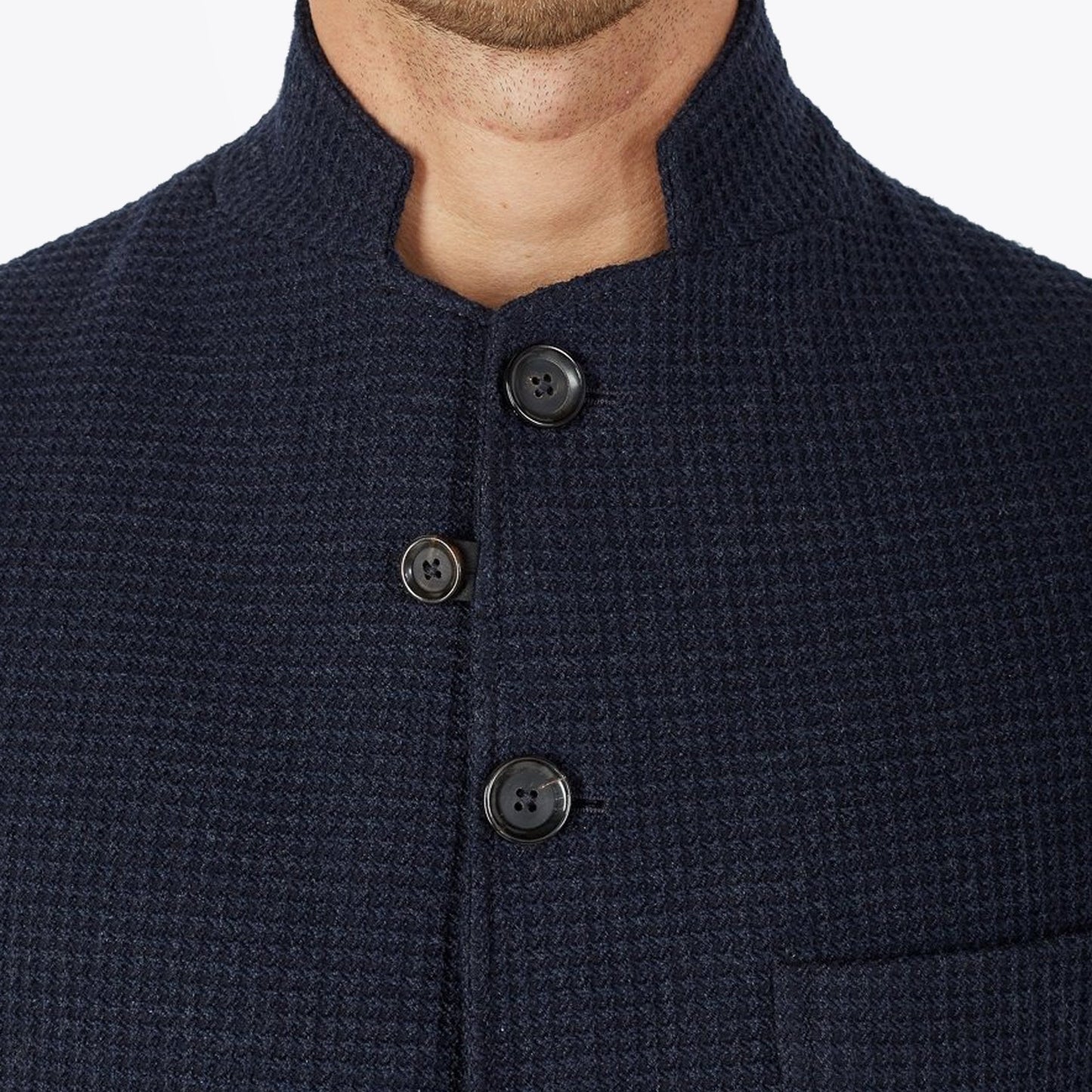 - Solms - Wool Jacket - Navy