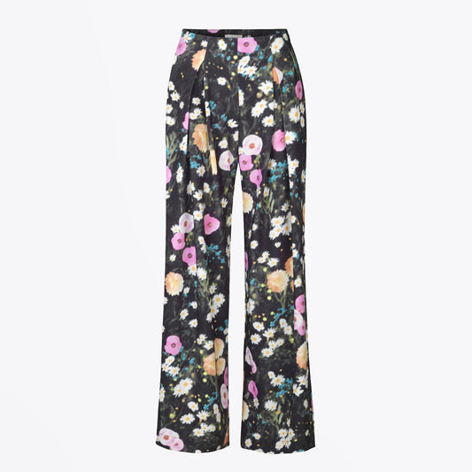 Lolle - Floral Print Pants - Multi