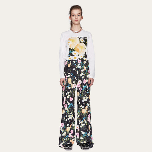Lolle - Floral Print Pants - Multi