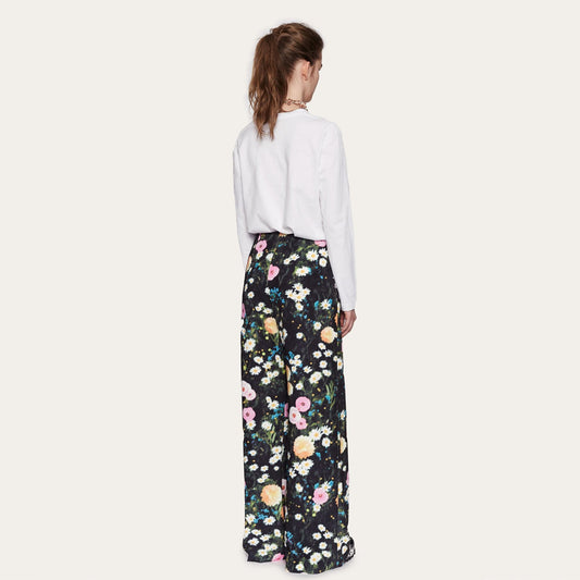 Lolle - Floral Print Pants - Multi