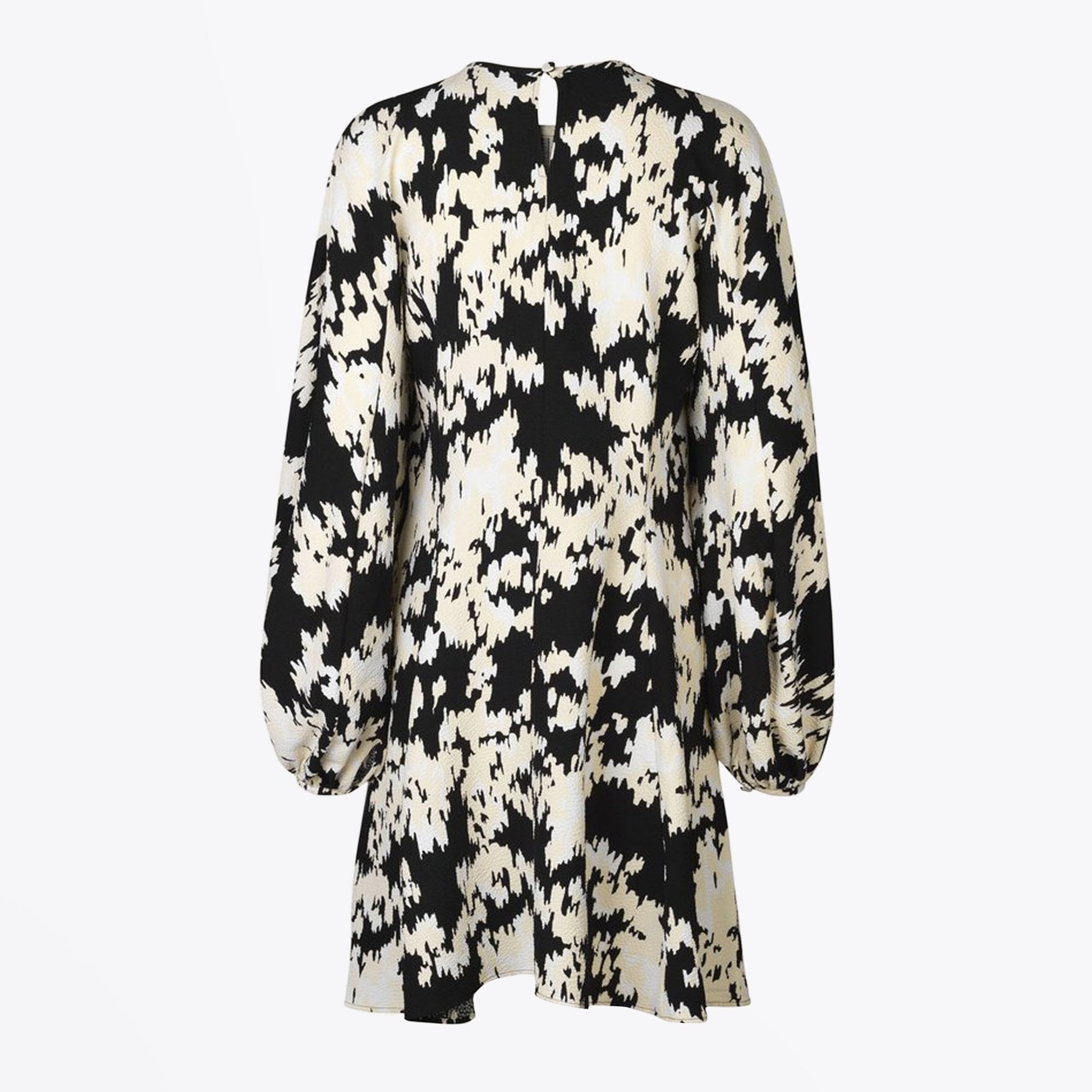 Stine Mark - Abstract Print Dress - Black/White