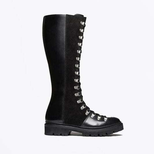 Nanette Knee High Colorado Boot - Black