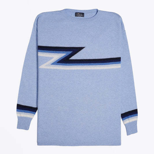 - Ziggy Cashmere Knit - Baby Blue