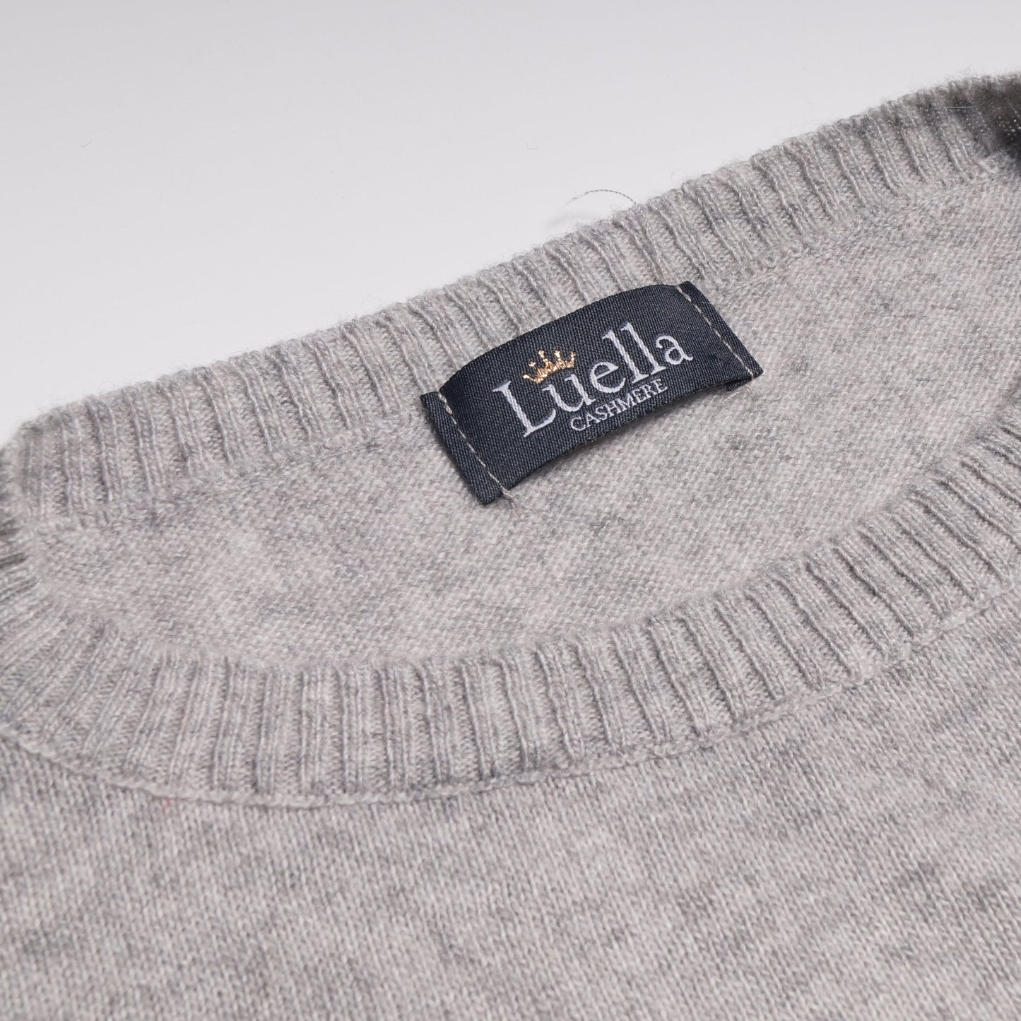 Lindy Cashmere Stripe Knit - Silver