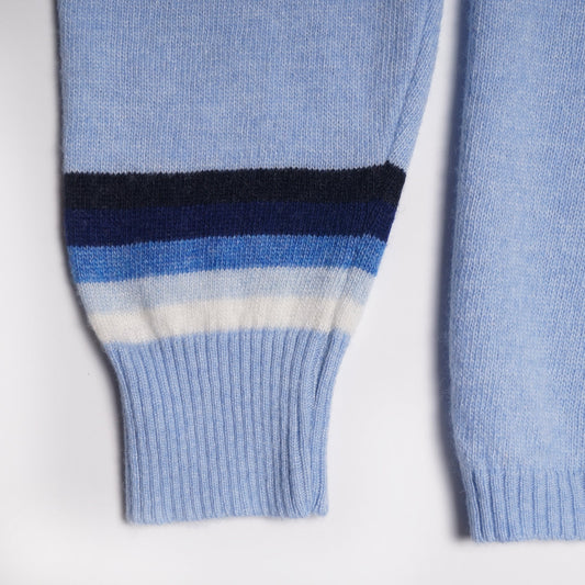 - Ziggy Cashmere Knit - Baby Blue