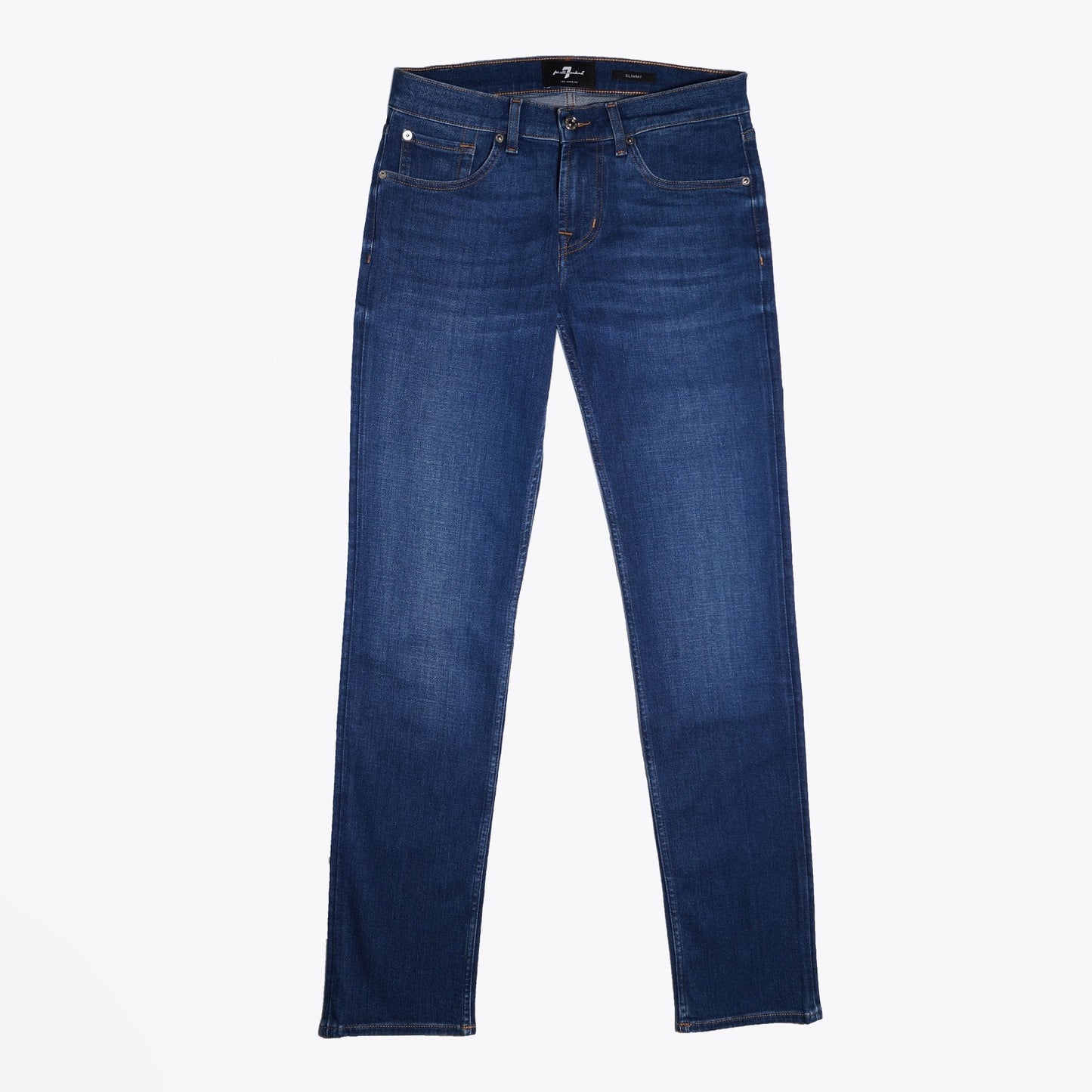 - Slimmy Tapered Stretch Tek Jeans - Hydra Blue