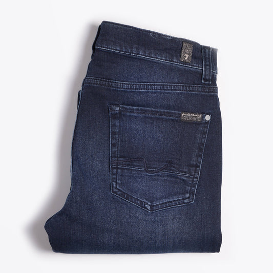 - Slimmy Luxe Performance Jeans - Dark Blue