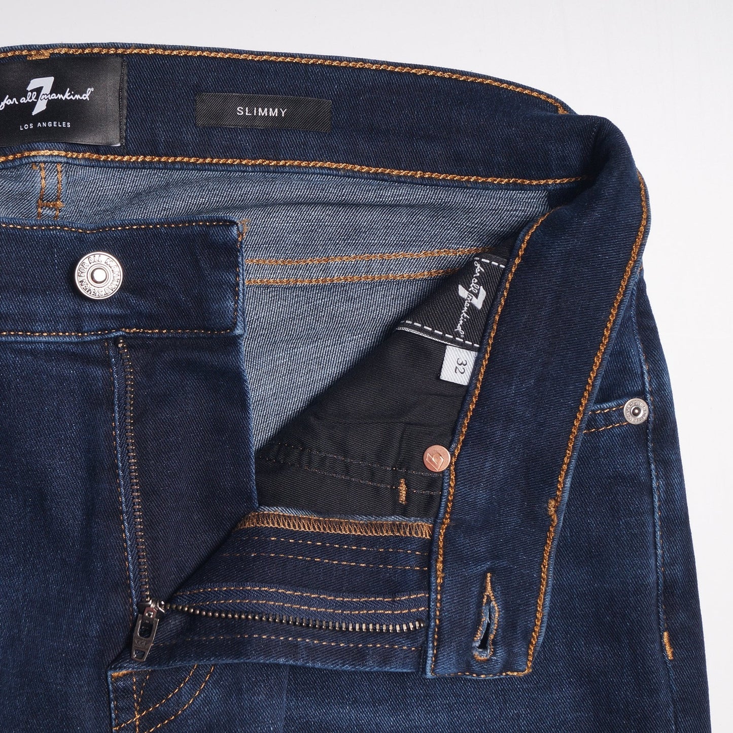 - Slimmy Stretch Tek Jeans - Dark Blue