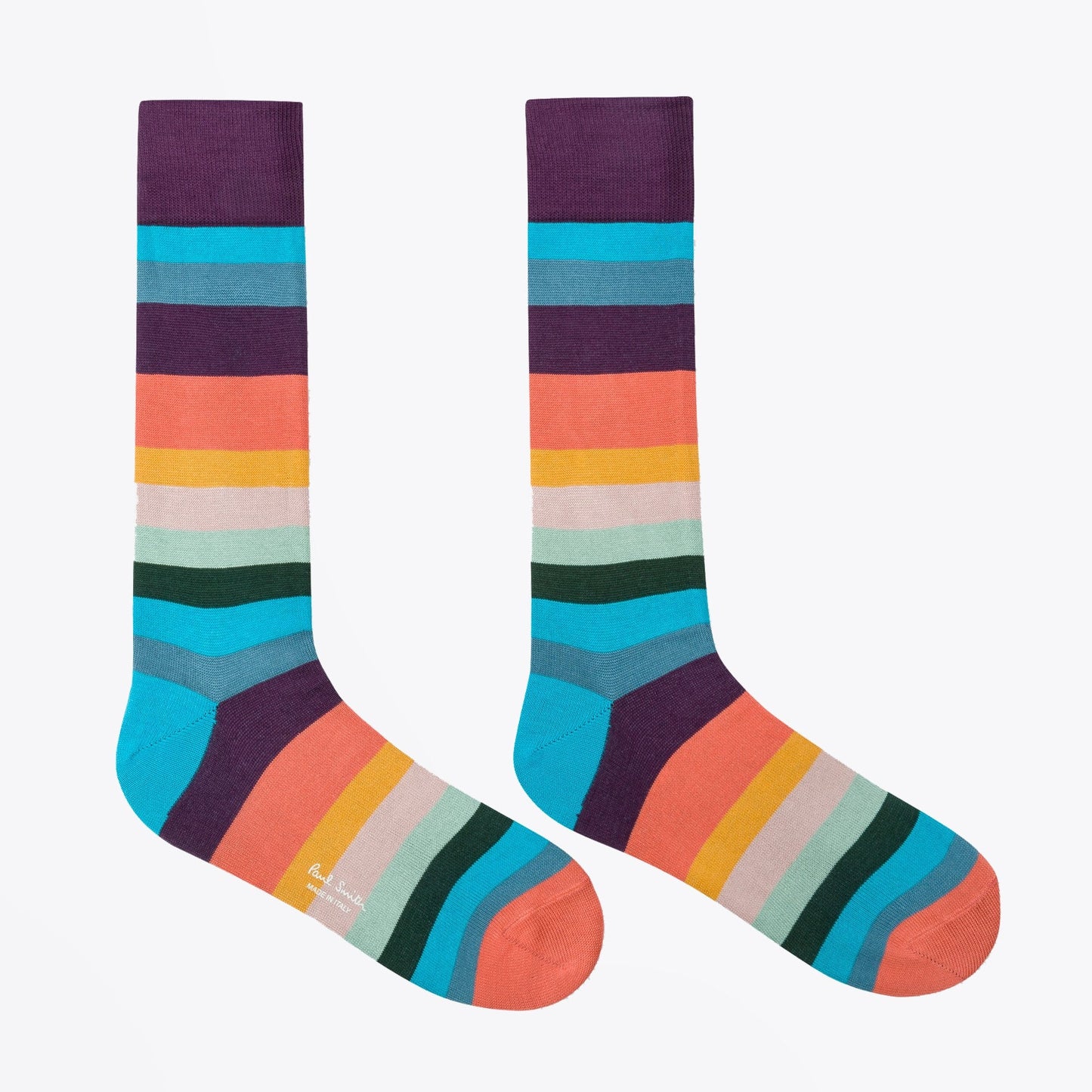 - Three Pack 'Artist Stripe' and Flamingo Motif Socks