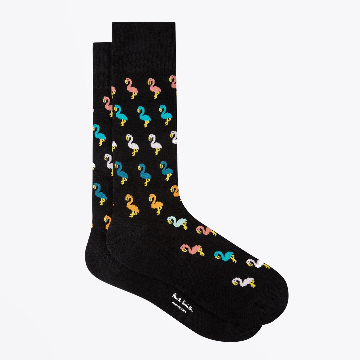 - Three Pack 'Artist Stripe' and Flamingo Motif Socks