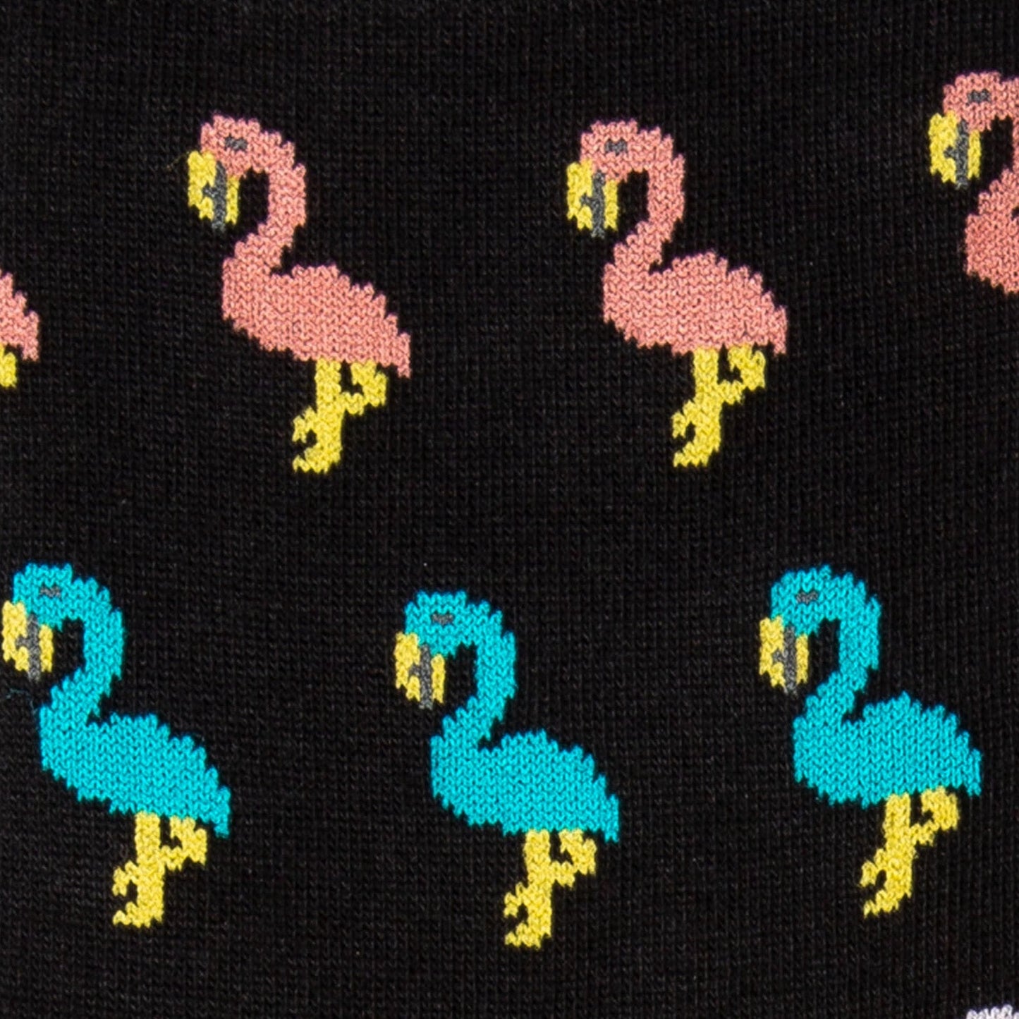 - Three Pack 'Artist Stripe' and Flamingo Motif Socks