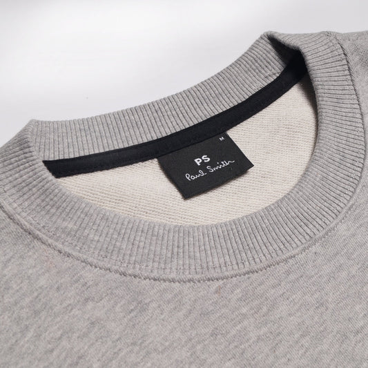 - Zebra Motif Sweatshirt - Grey