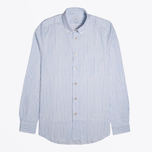 - Stripe Shirt - Blue/White