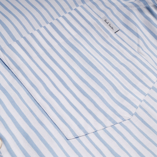 - Stripe Shirt - Blue/White
