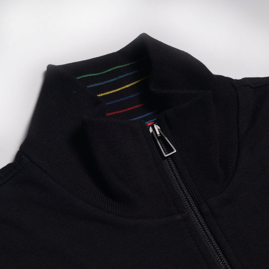 Half-Zip Sweatshirt - Black