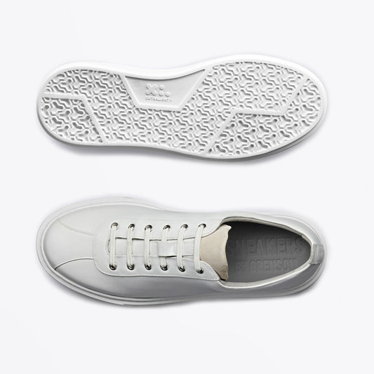- Sneaker 30 - Leather Sneakers - White