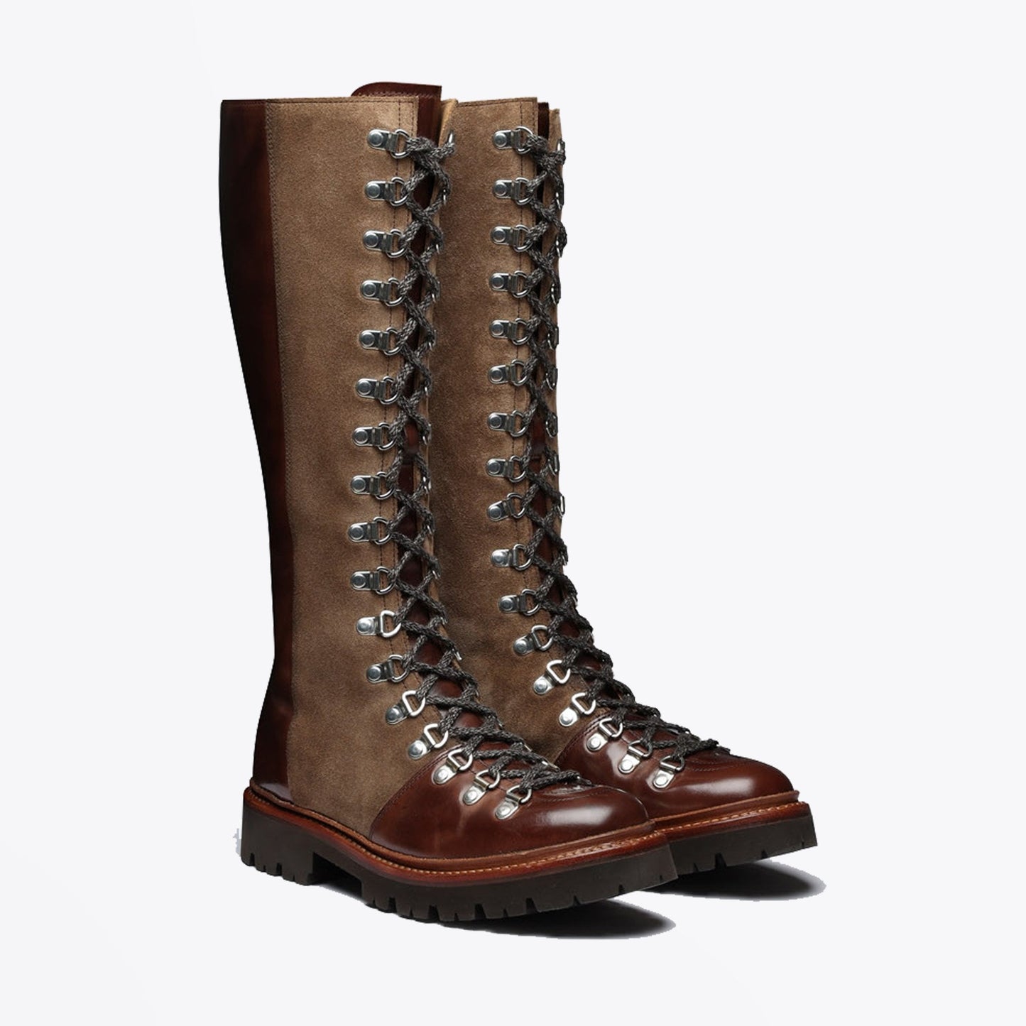Nanette Knee High Colorado Boot - Brown