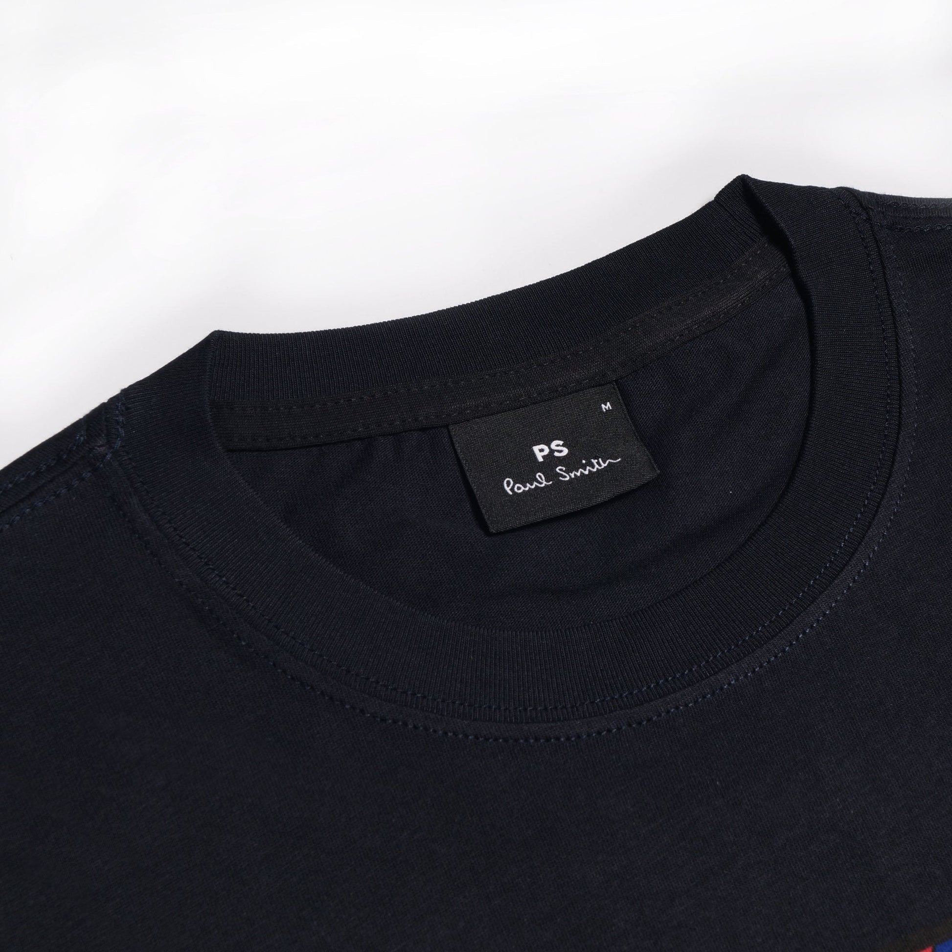 Paul Lightning Bolt Motif T-Shirt - Dark Navy