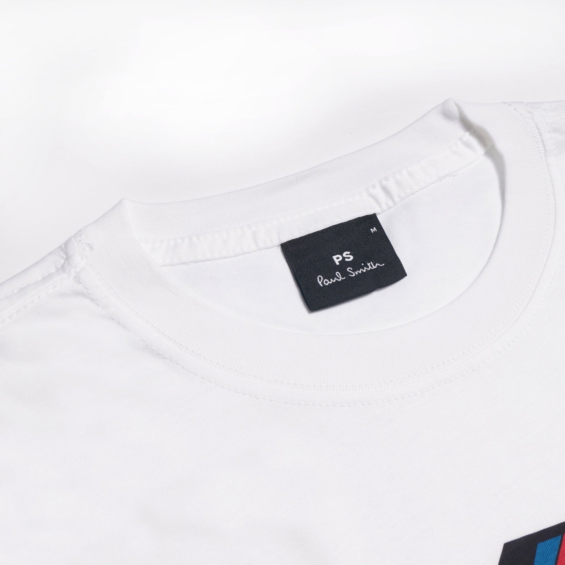 Paul Lightning Bolt Motif T-Shirt - White