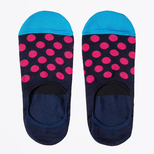 - Bright Spot Loafer Socks - Navy