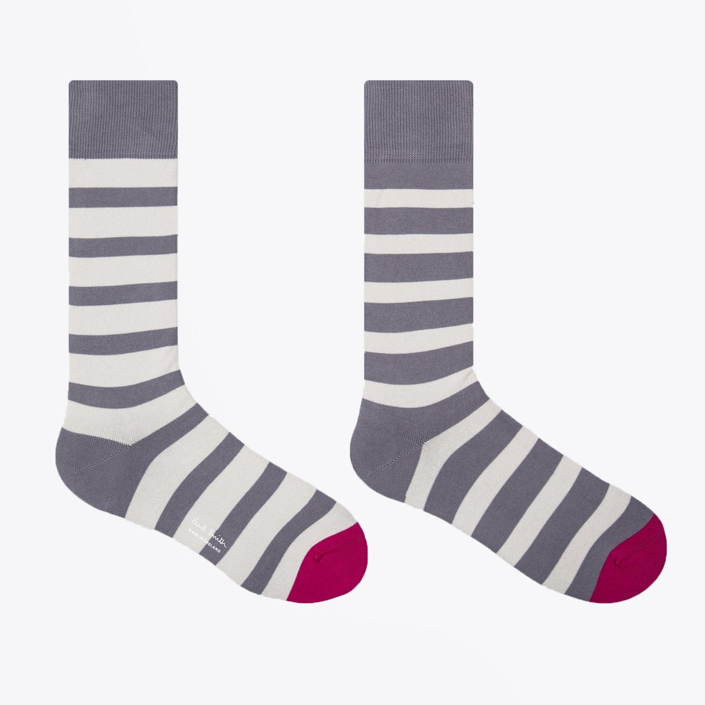 - Stripe Odd Socks - Grey