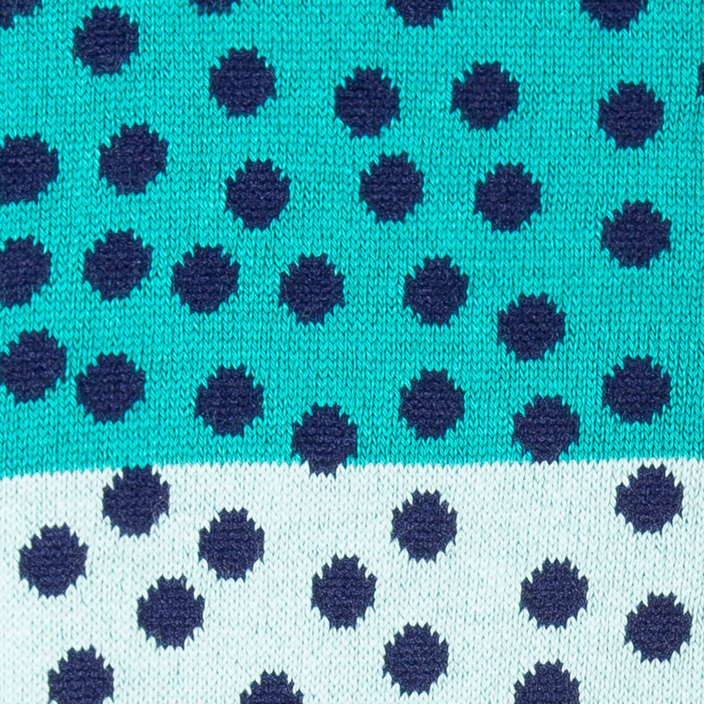 - Block Stripe Dot Socks - Navy/Multi