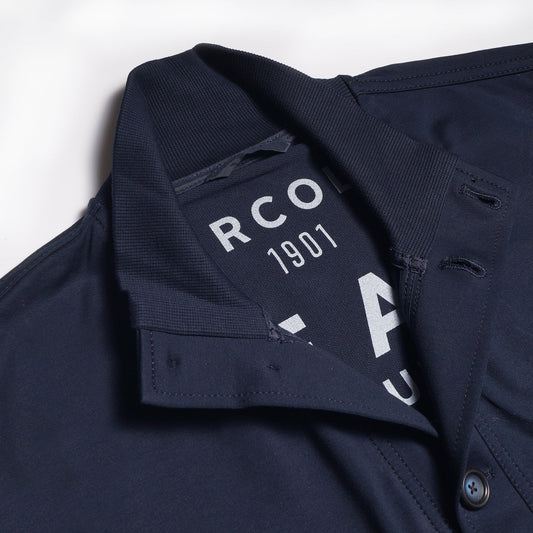 Jersey Bomber Jacket - Navy